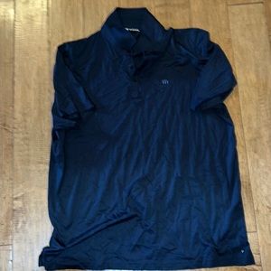 Travis Mathew Dark navy blue golf polo